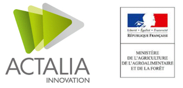 logos ACTALIA Inno et DRAAF
