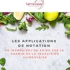 rapport utilisation applications notation alimentaire