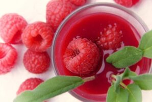 jus de framboise