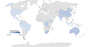 Occurrence of Species Across the World