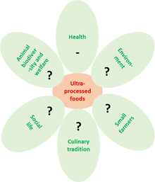 aliments ultra-transformés durabilité