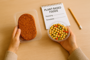 Illustration d’aliments végétaux, étude sur la perception des consommateurs